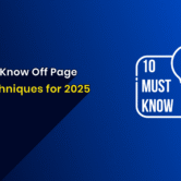 Off page seo Techniques