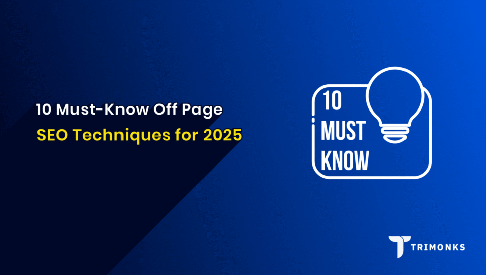 Off page seo Techniques