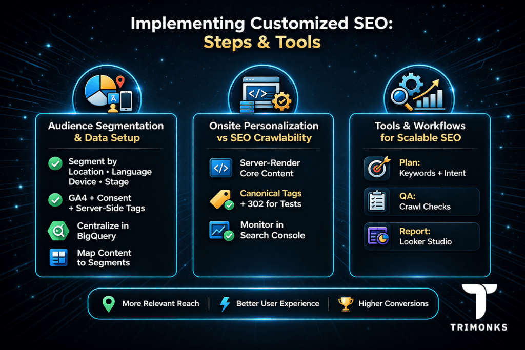 customized seo results